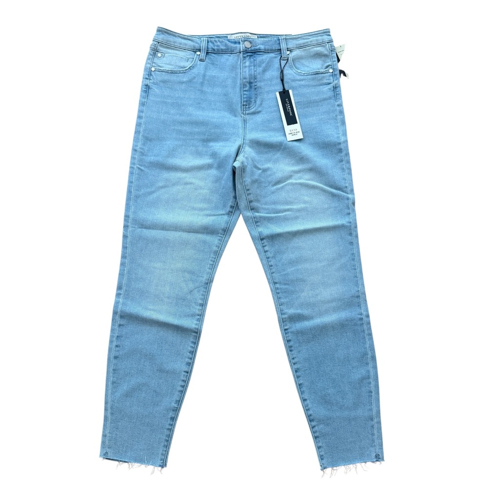 NWT Liverpool Abby Hi-Rise Ankle Keniston Blue Jeans Size 12/31 Women - Picture 2 of 14